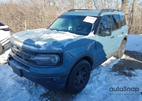 2021 Ford Bronco Sport Big Bend из США, поврежденный, VIN 3FMCR9B66MRA68295